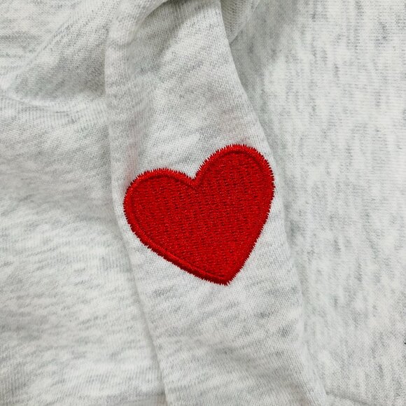 PARKE Grey College Letter Sweatshirt Unisex - Versatile Slimming Cozy💝💝 - Picture 6 of 7